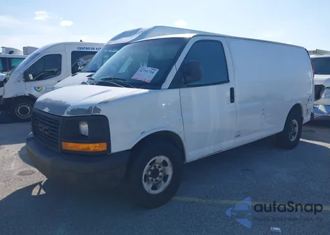 2012 GMC Savana 2500 Work Van from USA, damaged, VIN 1GTW7FCA1C1200476